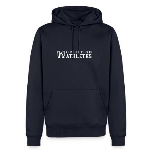 Uplifting Athletes White Logo - Men's Premium Hoodie