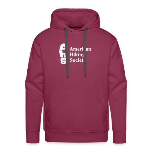 American Hiking Society Logo - Men's Premium Hoodie