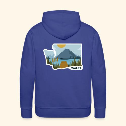 WALPA State Sticker - Men's Premium Hoodie