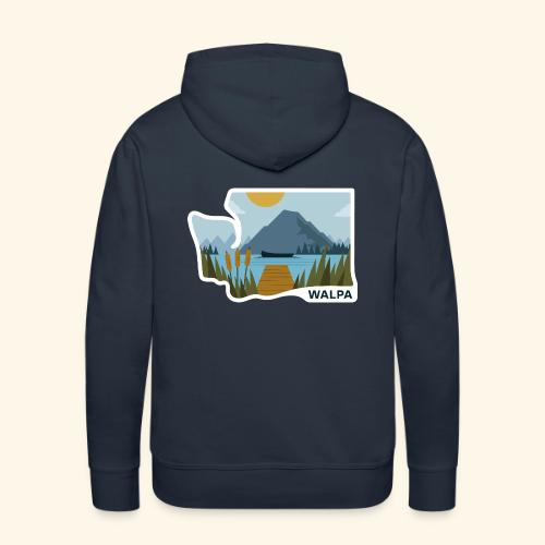 WALPA State Sticker - Men's Premium Hoodie