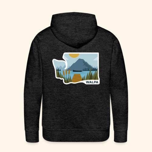 WALPA State Sticker - Men's Premium Hoodie