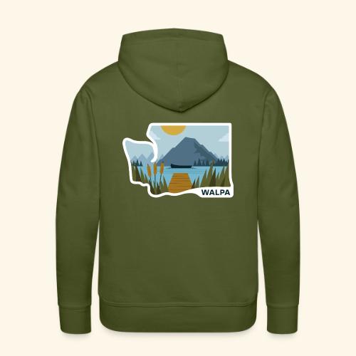 WALPA State Sticker - Men's Premium Hoodie
