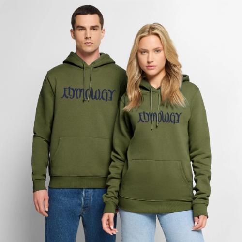 Etymology Ambigram - Men's Premium Hoodie