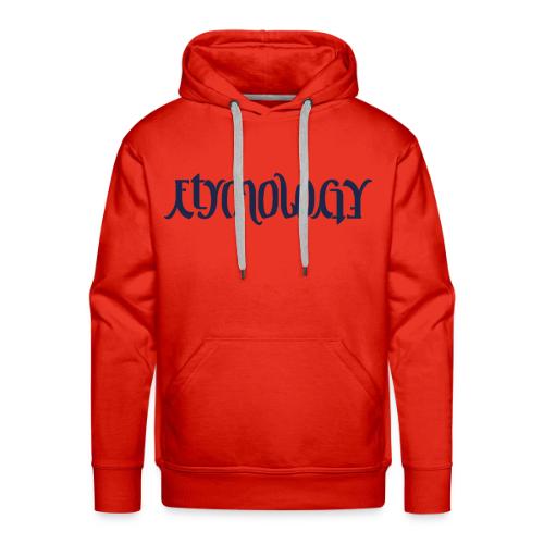Etymology Ambigram - Men's Premium Hoodie