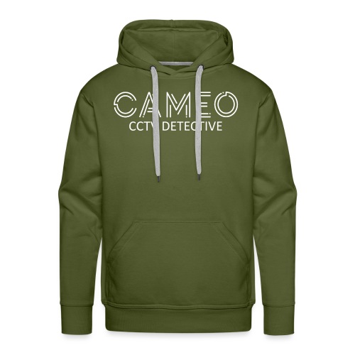 CAMEO CCTV Detective (White Logo) - Men's Premium Hoodie