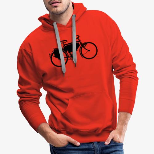 swiss_army_bike_bw - Men's Premium Hoodie