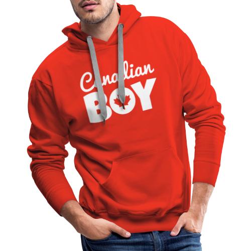 canadian boy - Men's Premium Hoodie