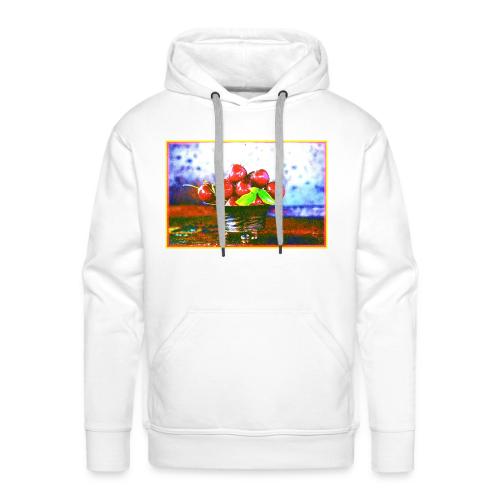 Ball Of Cherries Fruit Cute Photo. Buy Now - Men's Premium Hoodie