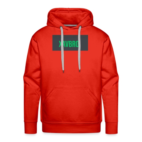 xavbro green logo - Men's Premium Hoodie