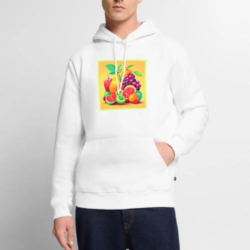Colorful Fruit Medley - Men's Premium Hoodie