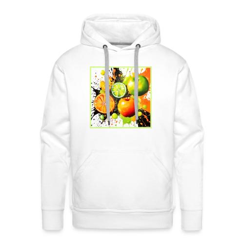 Apple and Citrus Burst - Men's Premium Hoodie
