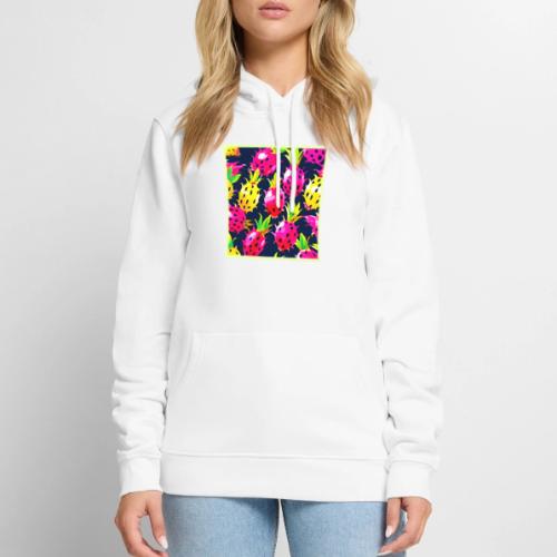 Tropical Dragon Fruit Fiesta - Men's Premium Hoodie