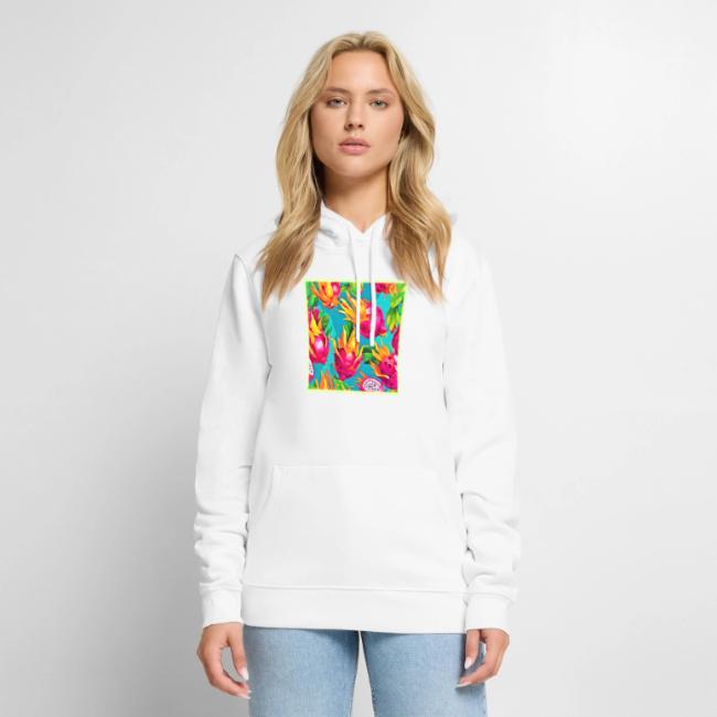 Vibrant Dragoon Fruit Pattern