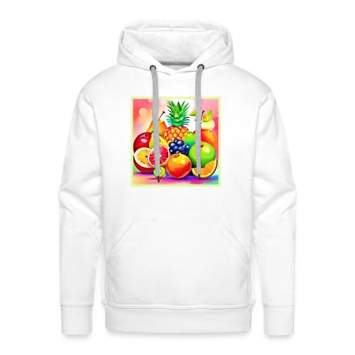 Tropical Fruit Assortment - Men's Premium Hoodie