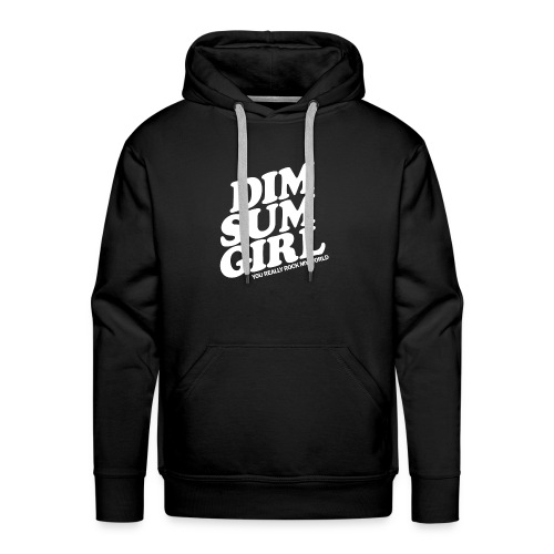 Dim Sum Girl white - Men's Premium Hoodie
