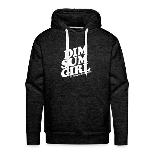 Dim Sum Girl white - Men's Premium Hoodie