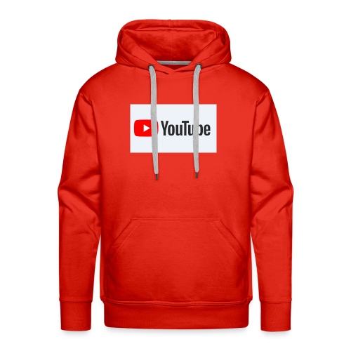 youtube logo - Men's Premium Hoodie