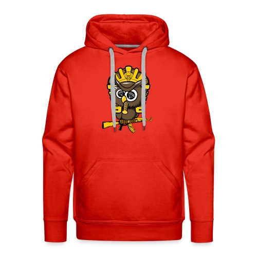 king otrg owl - Men's Premium Hoodie