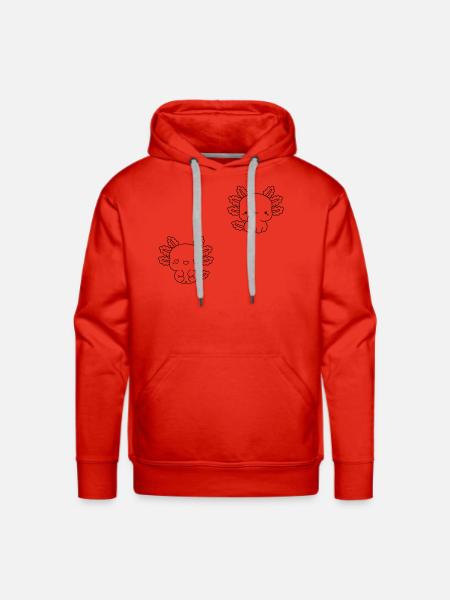salamander - Men's Premium Hoodie - red