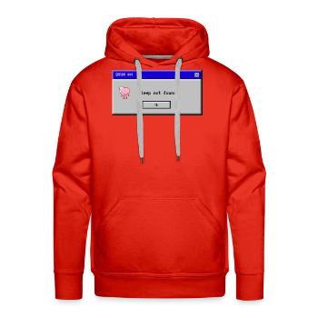 Sleep not found - Men's Premium Hoodie - red - Front - Liam (192cm)