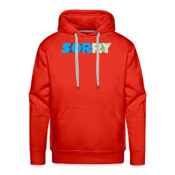 Design image missing - Men's Premium Hoodie - red - Front - Liam (192cm)