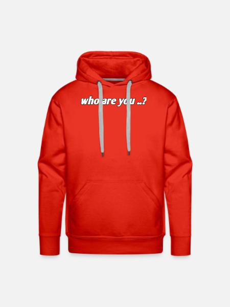 Unique product - Men's Premium Hoodie - red