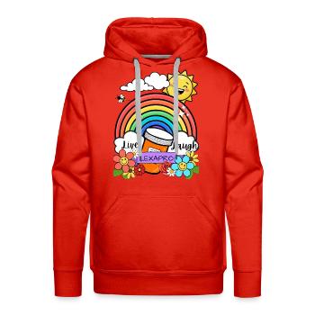 Live, Laugh, Lexapro - Men's Premium Hoodie - red - Front - Liam (192cm)