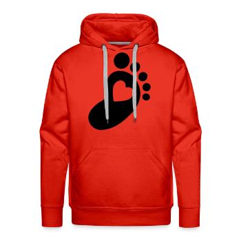 baby heart - Men's Premium Hoodie - red - Front - Liam (192cm)
