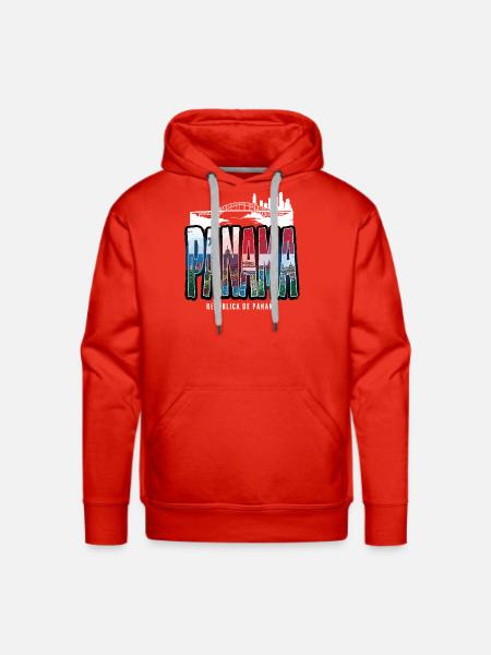 panama - Men's Premium Hoodie - red
