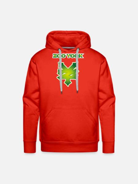 Zoo York Green - Men's Premium Hoodie - red