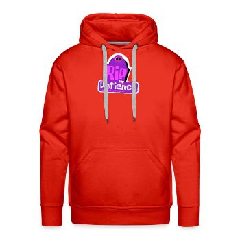 RIP my patience - Men's Premium Hoodie - red - Front - Liam (192cm)