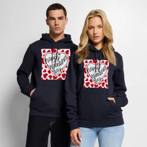 Valentine's Day Designs, February 14, Love Friends - Men's Premium Hoodie
