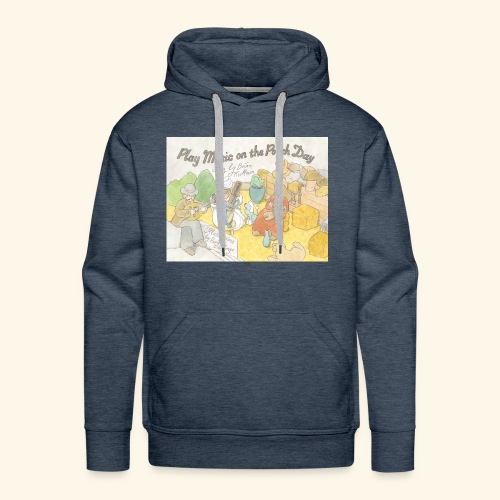 Play Music on the Porch Day Book! - Men's Premium Hoodie