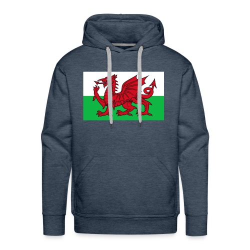 Wales Flag - Men's Premium Hoodie