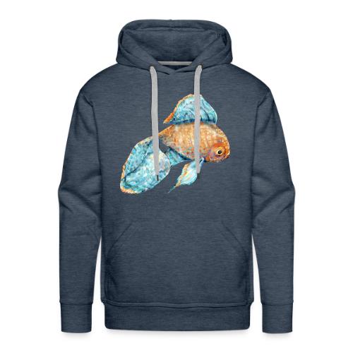 Blue Goldfish - Men's Premium Hoodie