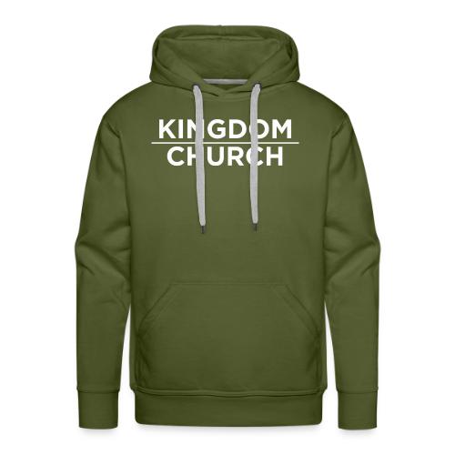 KingdomOverChurchWhite - Men's Premium Hoodie