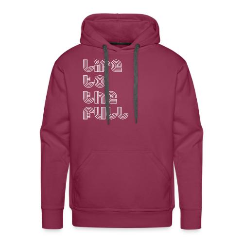 Full Life White - Men's Premium Hoodie