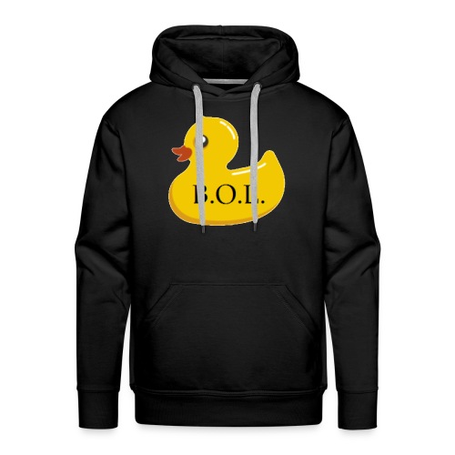 Official B.O.L. Ducky Duck Logo - Men's Premium Hoodie