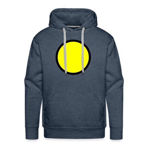 Circle yellow svg - Men's Premium Hoodie