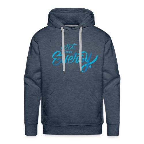 Art Teacher Energy (AOEU Blue) - Men's Premium Hoodie