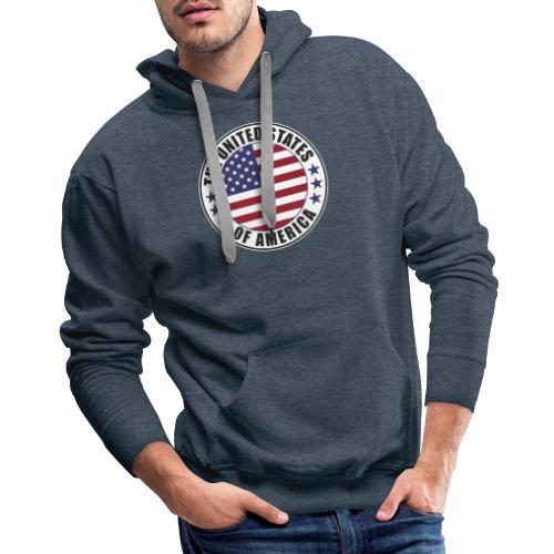 The United States of America - USA - Men's Premium Hoodie