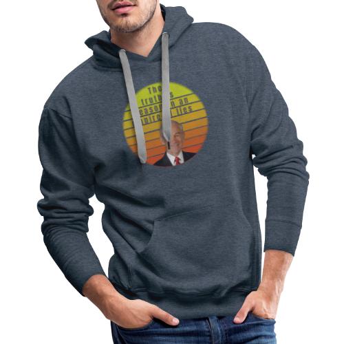 The Truth is Treason in an empire of lies - Men's Premium Hoodie