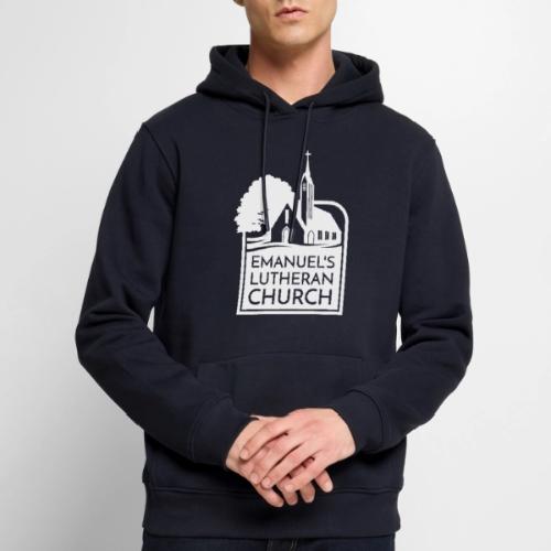 Single Vertical white2 - Men's Premium Hoodie