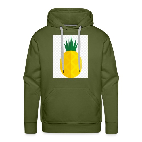 Pixel looking Pineapple - Men's Premium Hoodie