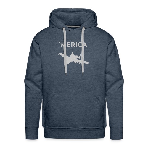 'Merica: A10 Warthog - Men's Premium Hoodie