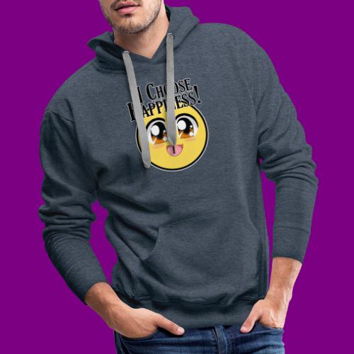 I choose happiness - A Course in Miracles - Men's Premium Hoodie