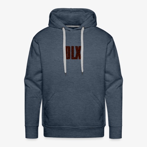 DELUXE -DLX Standard Illusion Logo - Men's Premium Hoodie