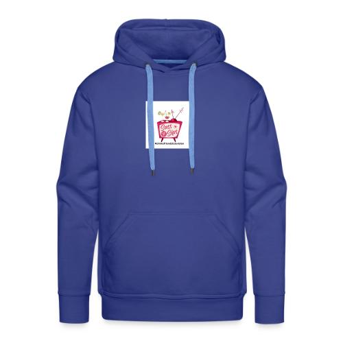 sassnsips com drinksfriendstelevision - Men's Premium Hoodie