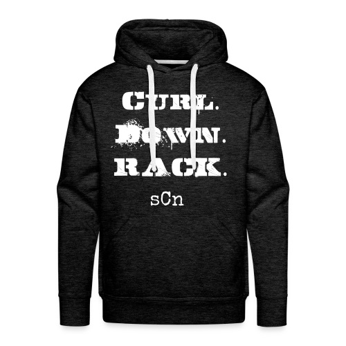 Curl Down Rack - Men's Premium Hoodie