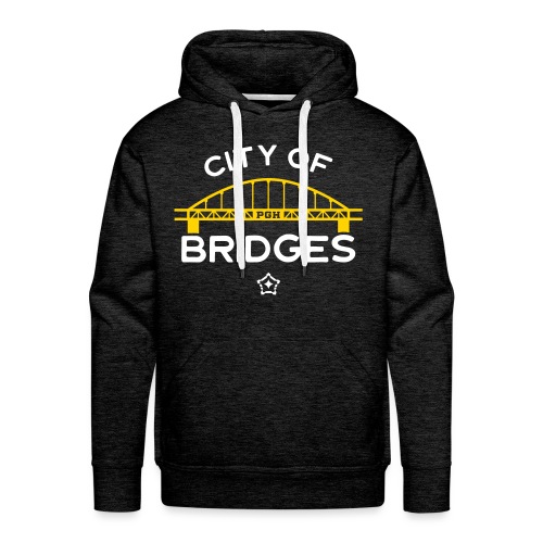 Pittsburgh City Of Bridges - Men's Premium Hoodie